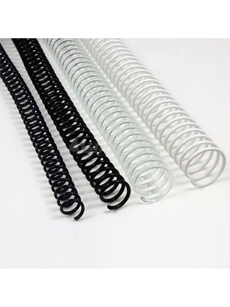 Espiral plastico Transparente  2