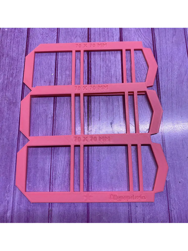 molde pos it con solapa 7x7 cm 1
