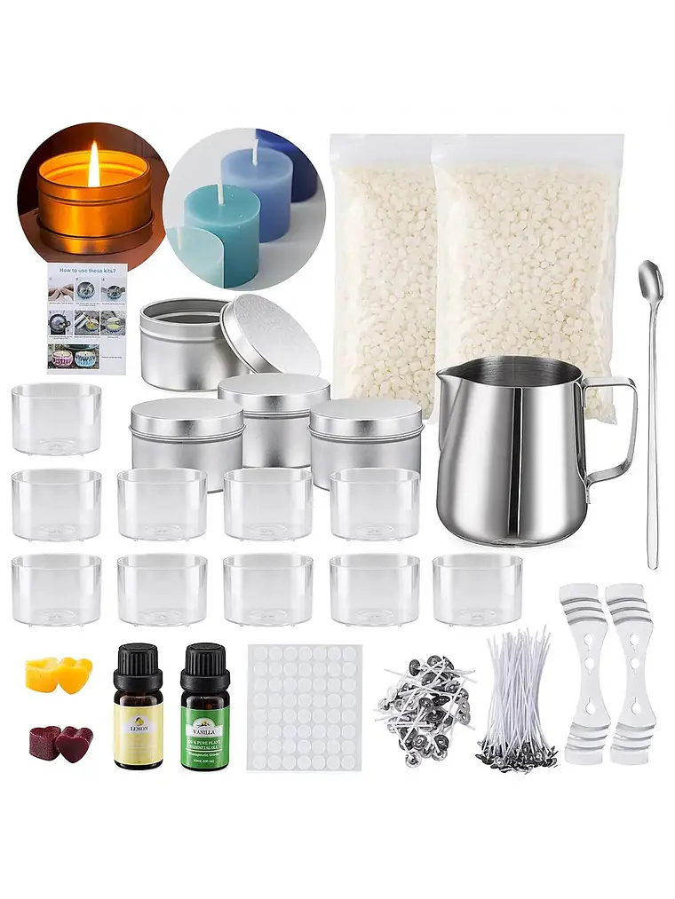 Kit Básico para Fabricación de Velas Artesanales 3