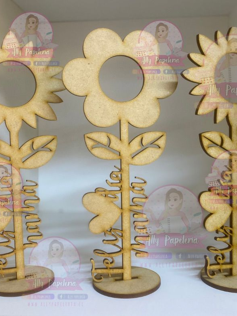 Flor porta bon bon 1