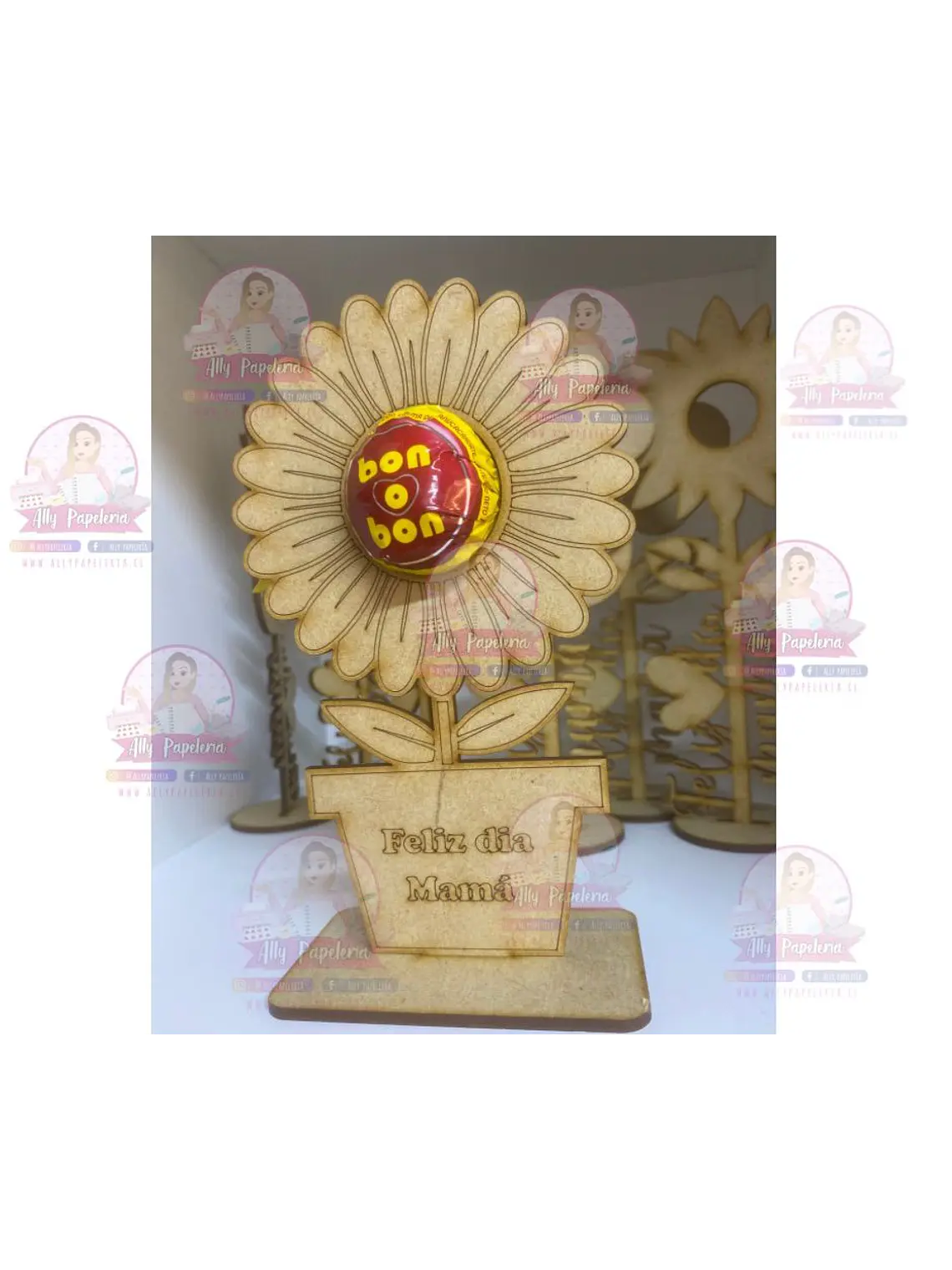 flor margarita porta bon bon 1