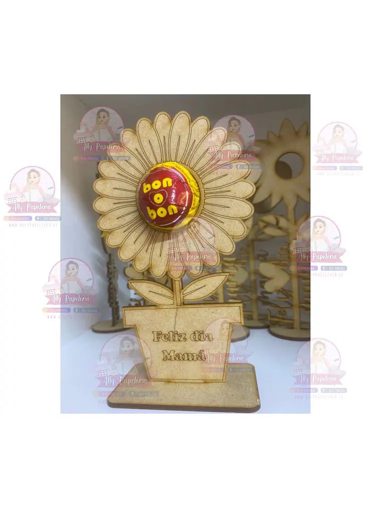 flor margarita porta bon bon 1