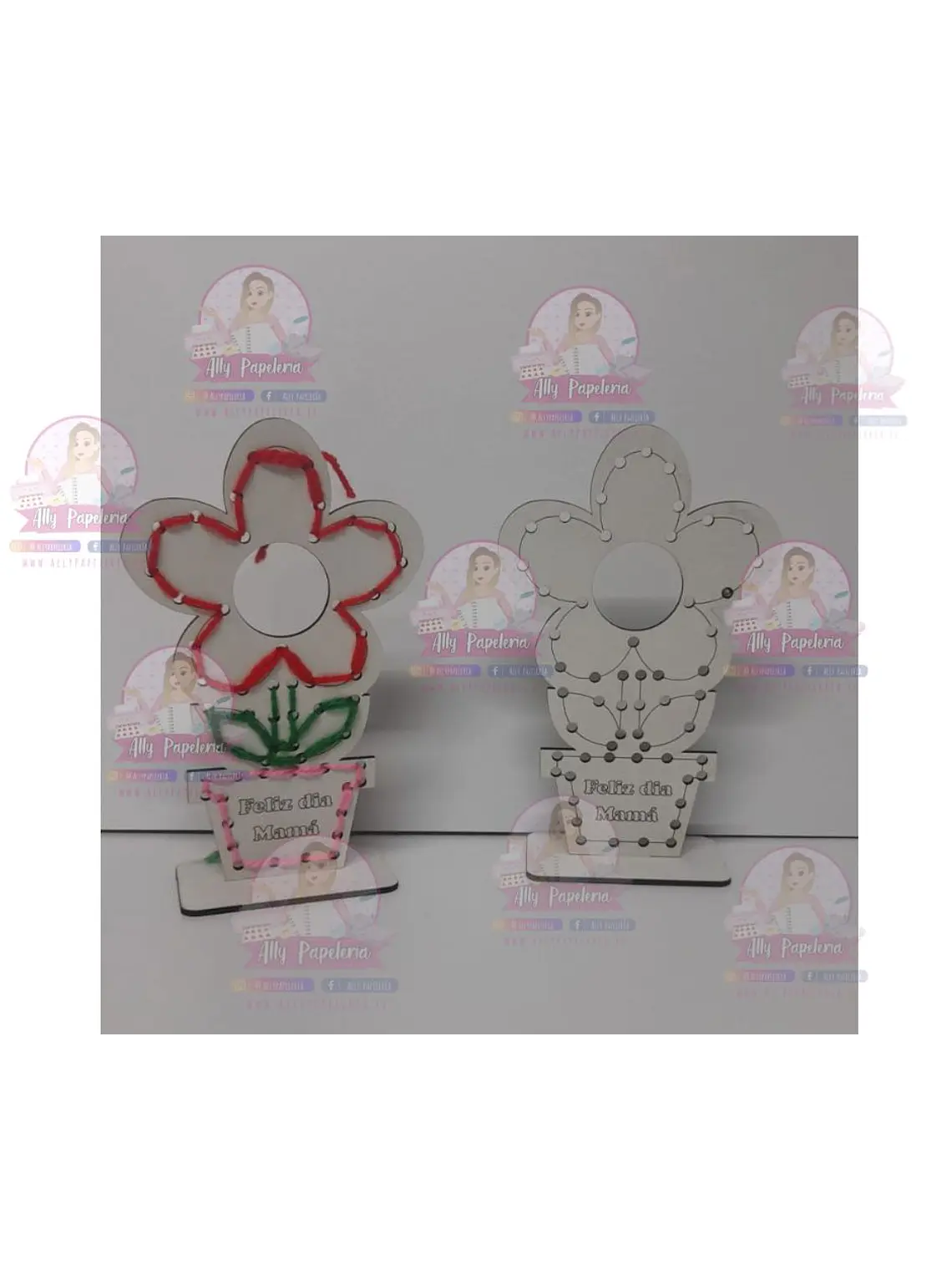Flor para lana 1