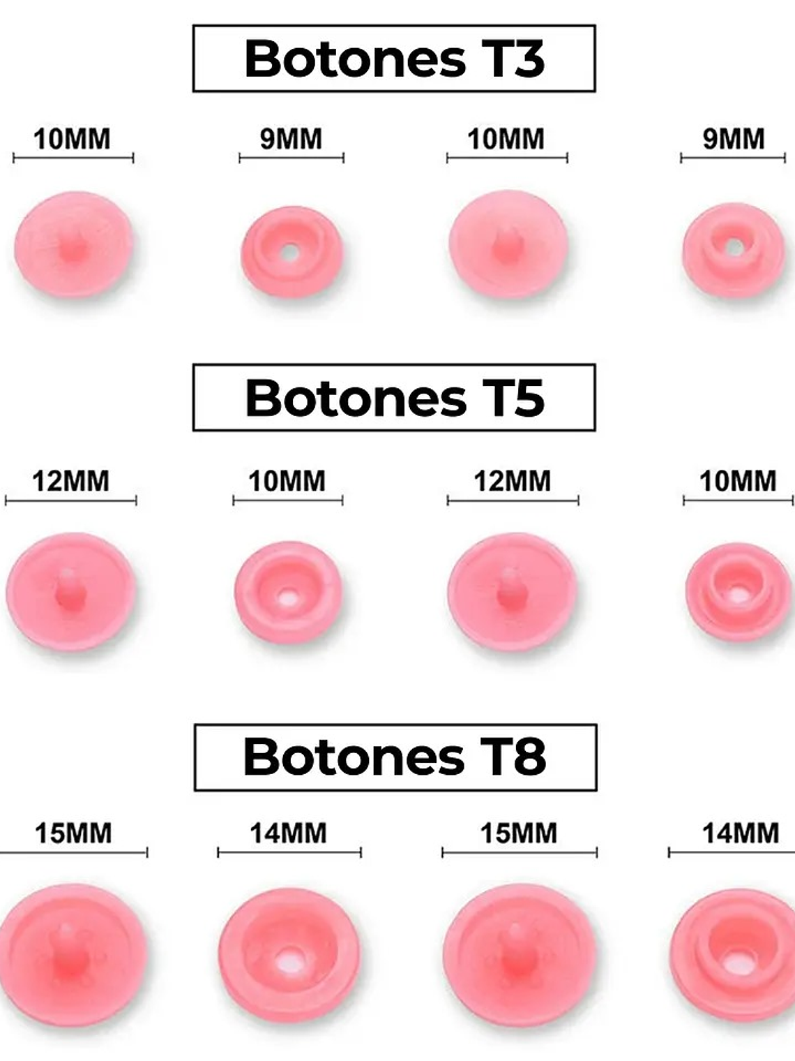 REMACHADORA MANUAL PARA BROCHES PLASTICOS SNAP 270PCS 3