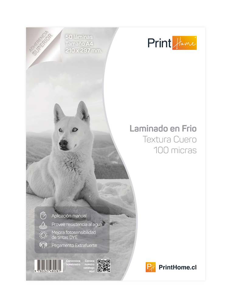 LAMINADO FRIO TEXTURA CUERO GLOSSY A4 1