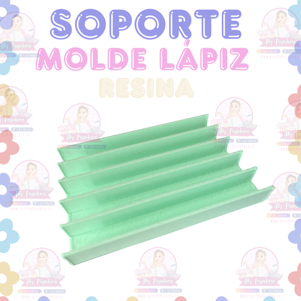 Soporte molde lápiz 