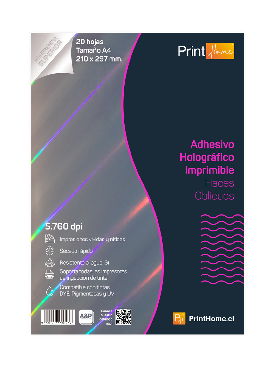 Adhesivo fotográfico holográfico  5