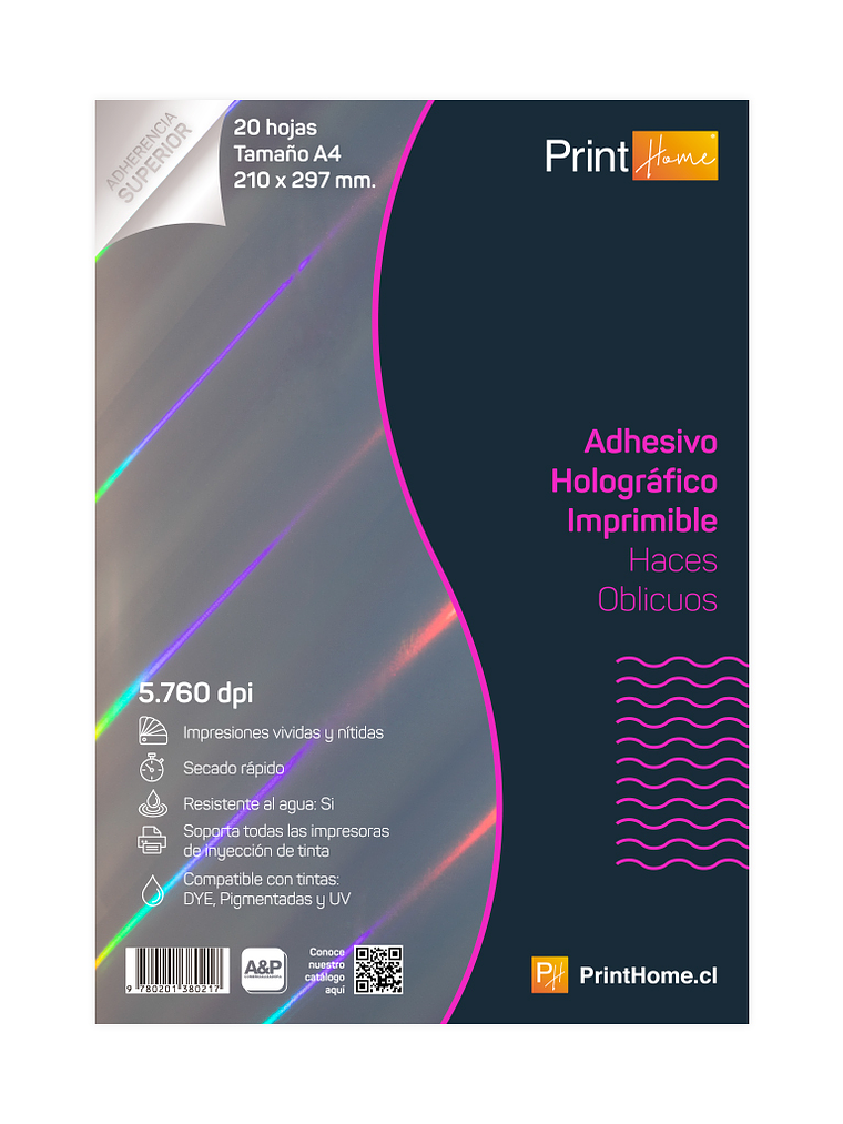 Adhesivo fotográfico holográfico  5