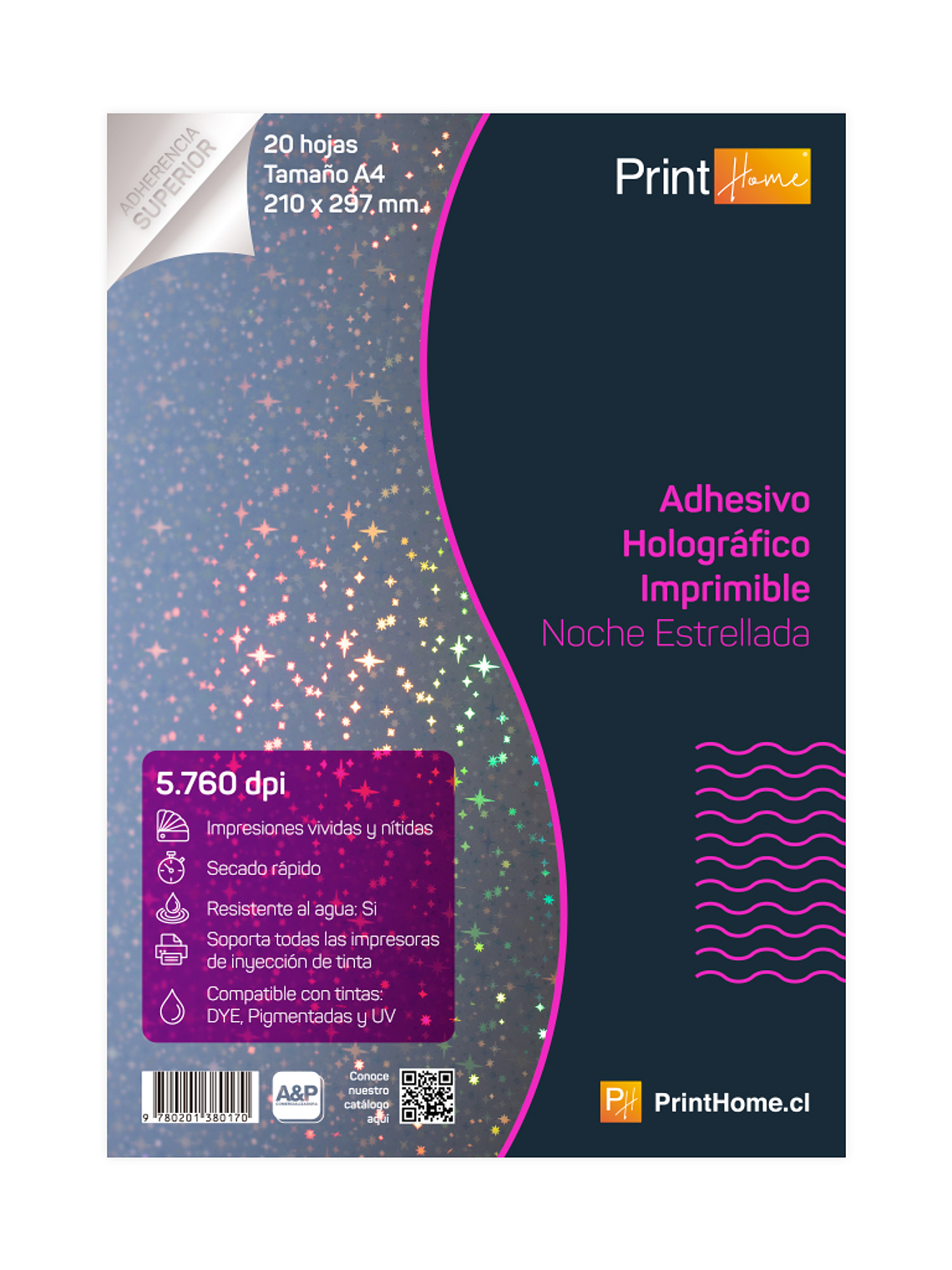 Adhesivo fotográfico holográfico  6