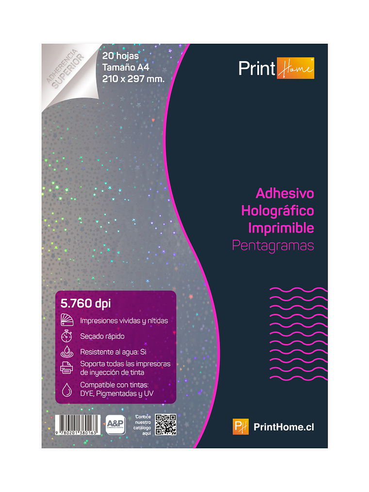 Adhesivo fotográfico holográfico  8