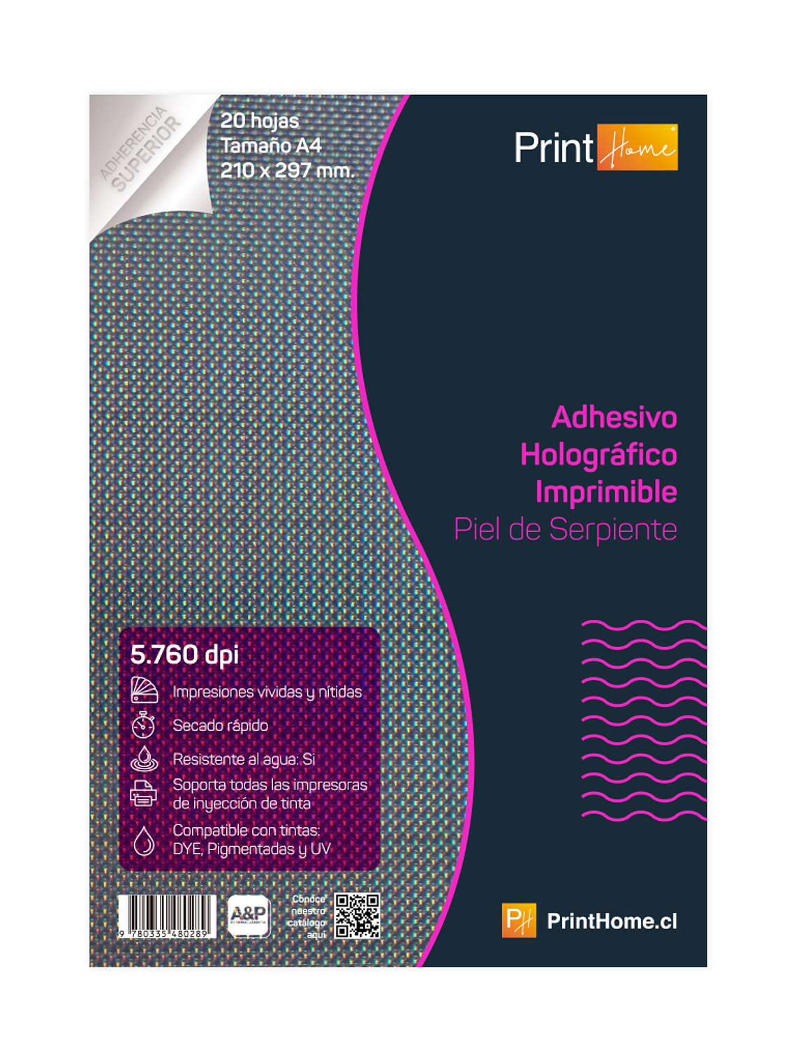 Adhesivo fotográfico holográfico  11