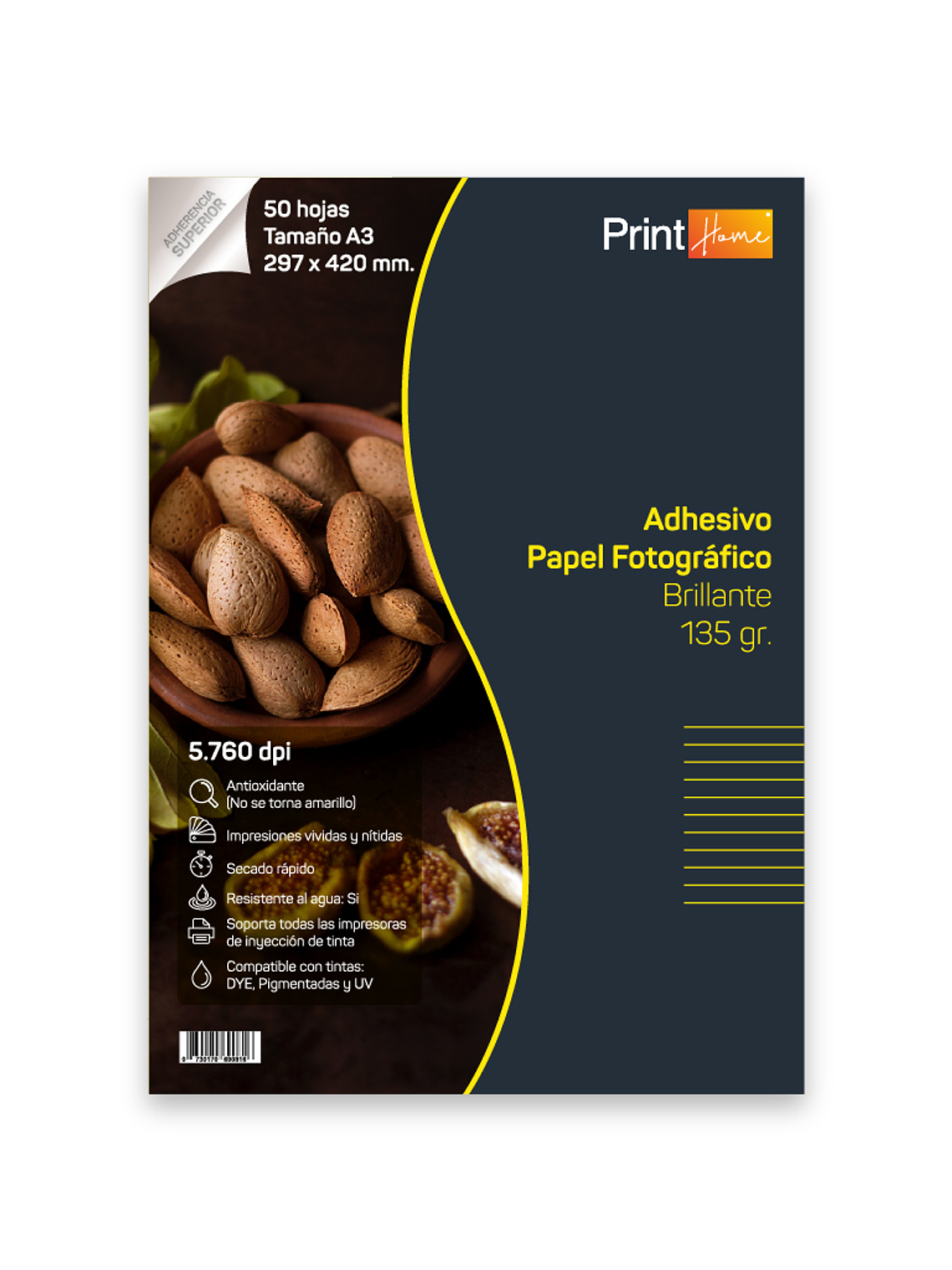 papel fotografico glossy a3 135 grs 1