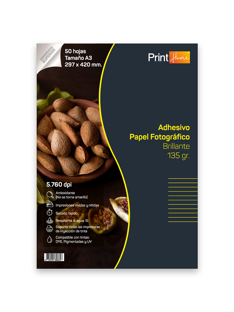 papel fotografico glossy a3 135 grs 1