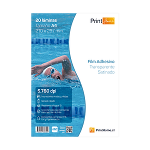 Adhesivo empavonado a4