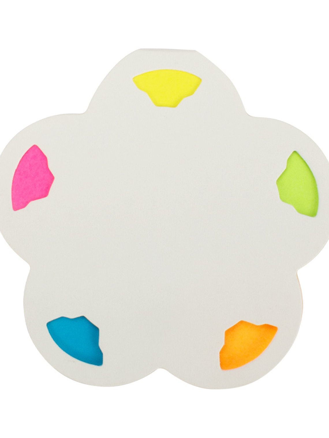 notas adhesivas flor 3