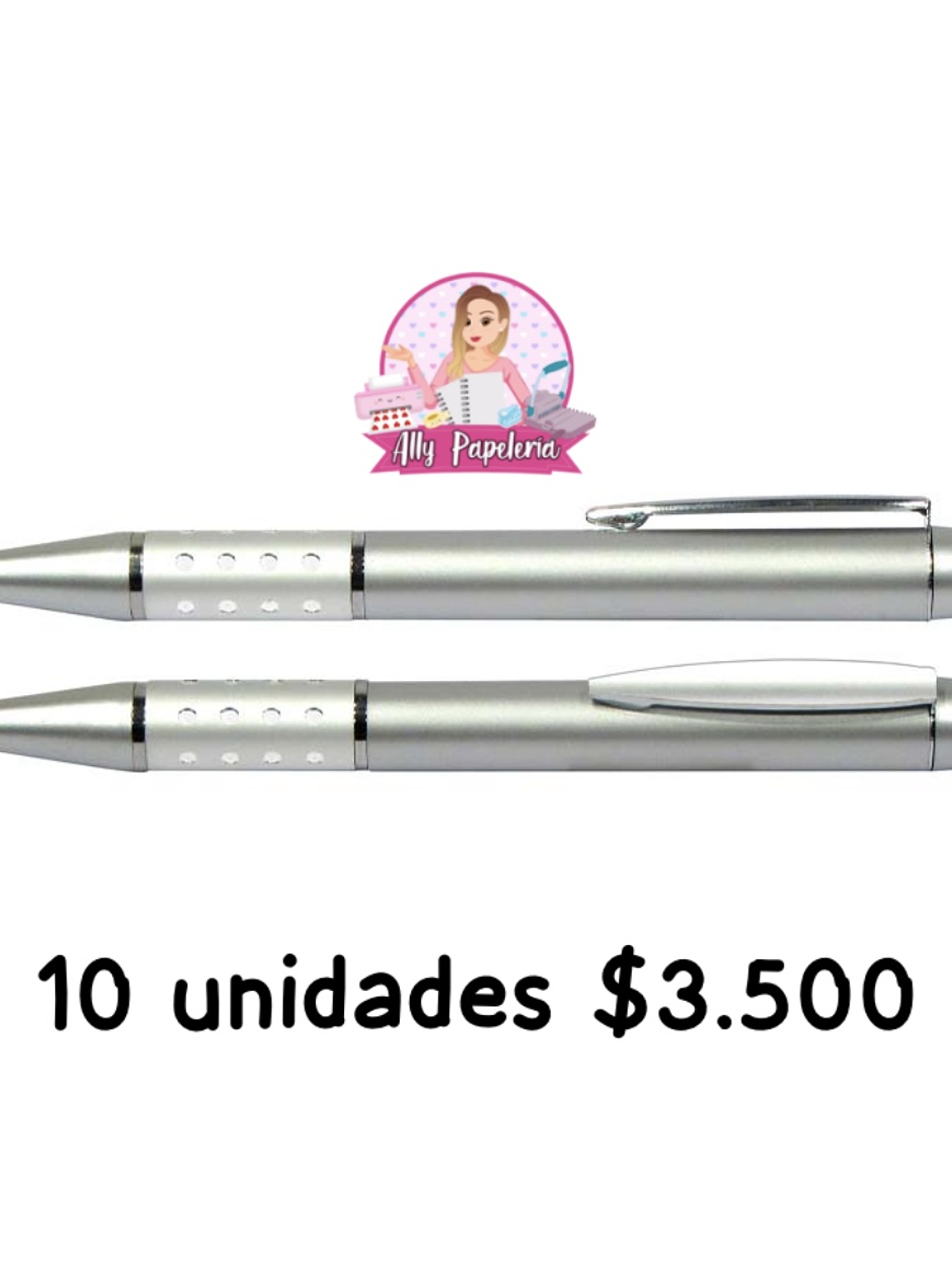 Lápiz pasta con brillo  1