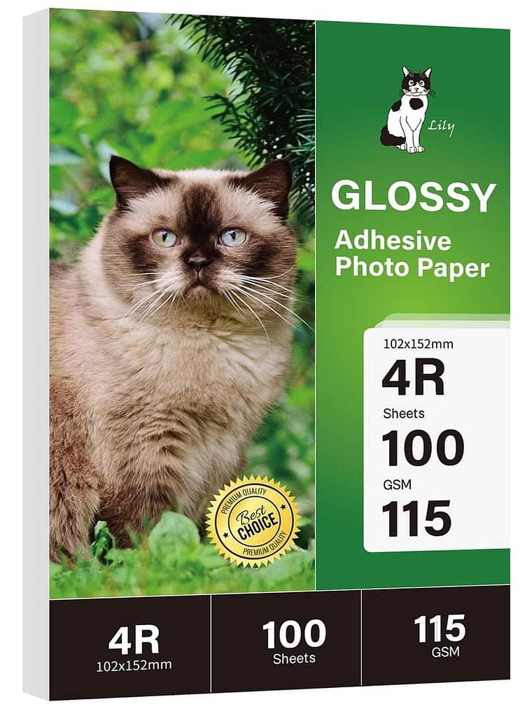 papel fotografico adhesivo 4R 1