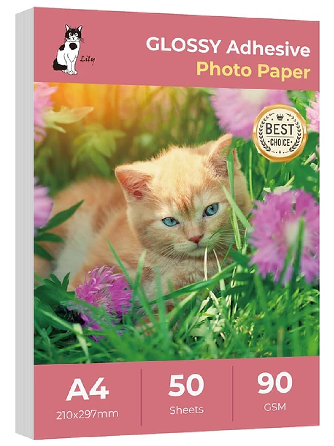 Papel adhesivo fotográfico 90 grs  1