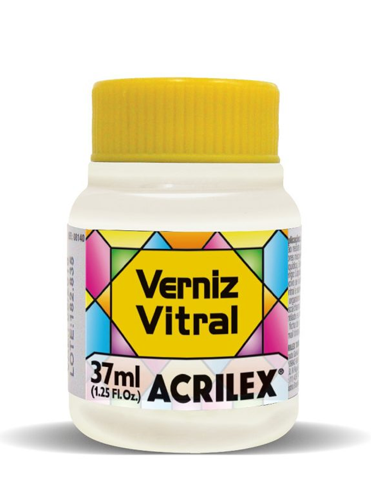 BARNIZ VITRAL ACRILEX 37ML 1