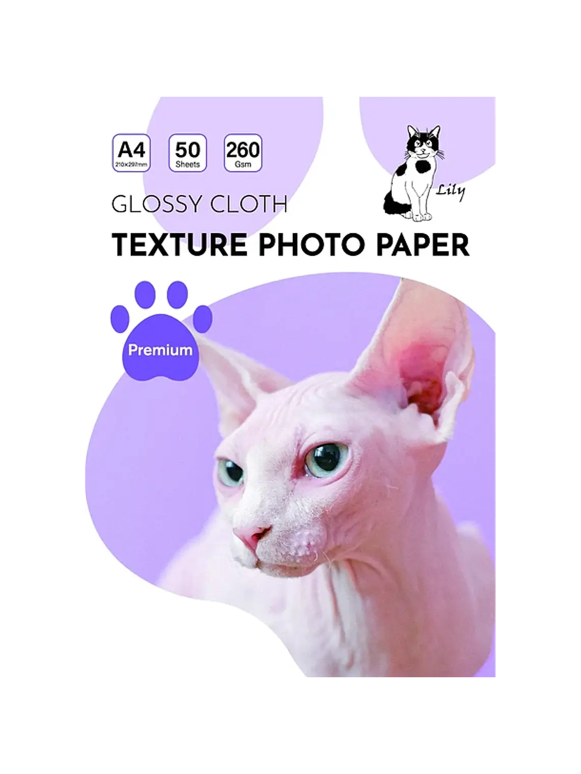 Papel fotográfico glossy texturizado  1