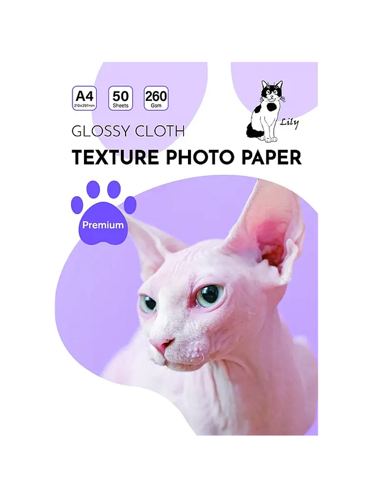 Papel fotográfico glossy texturizado  1