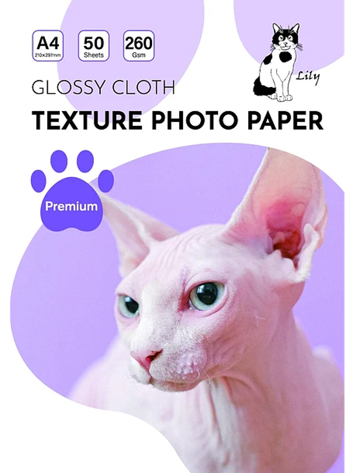 Papel fotográfico glossy texturizado  1