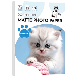 Papel fotográfico mate 180 grs 