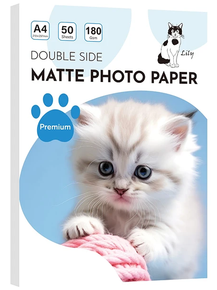 Papel fotográfico mate 180 grs  1