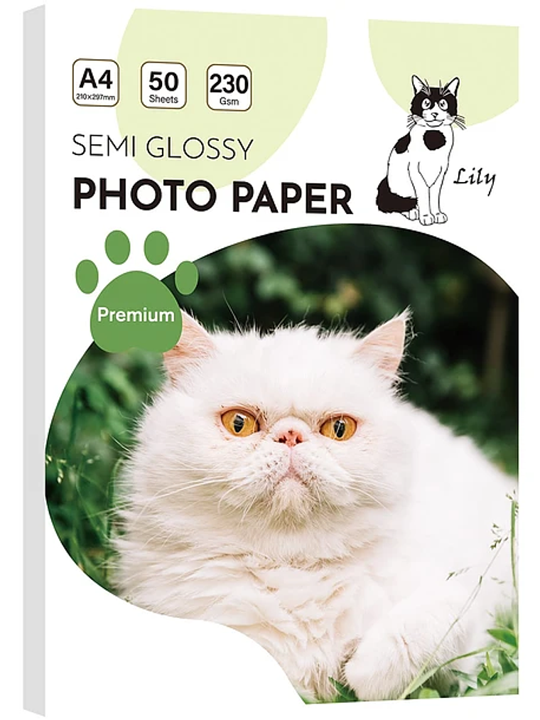 Fotográfico semi brillo 260 grs  1