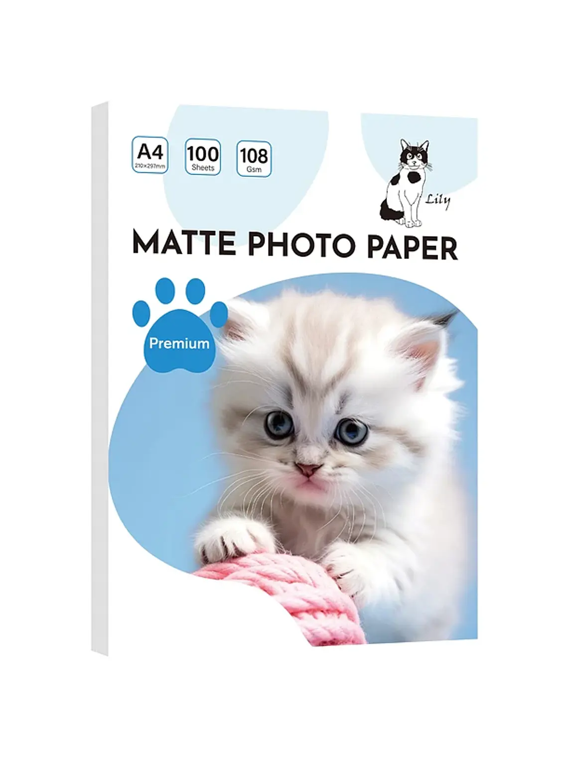 Papel fotográfico mate A4 1