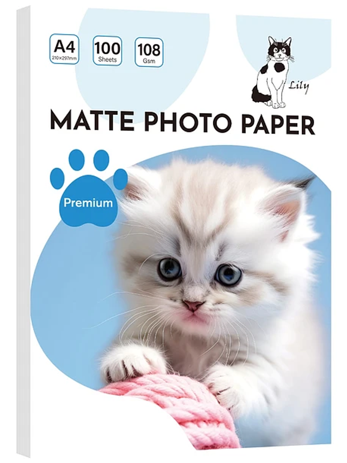 Papel fotográfico mate A4 1