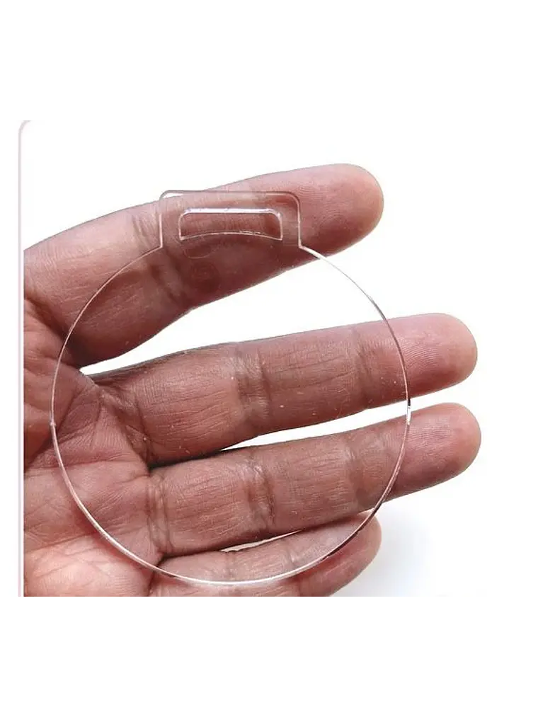 Medalla  acrilica sublimable transparente 1