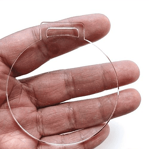 Medalla  acrilica sublimable transparente