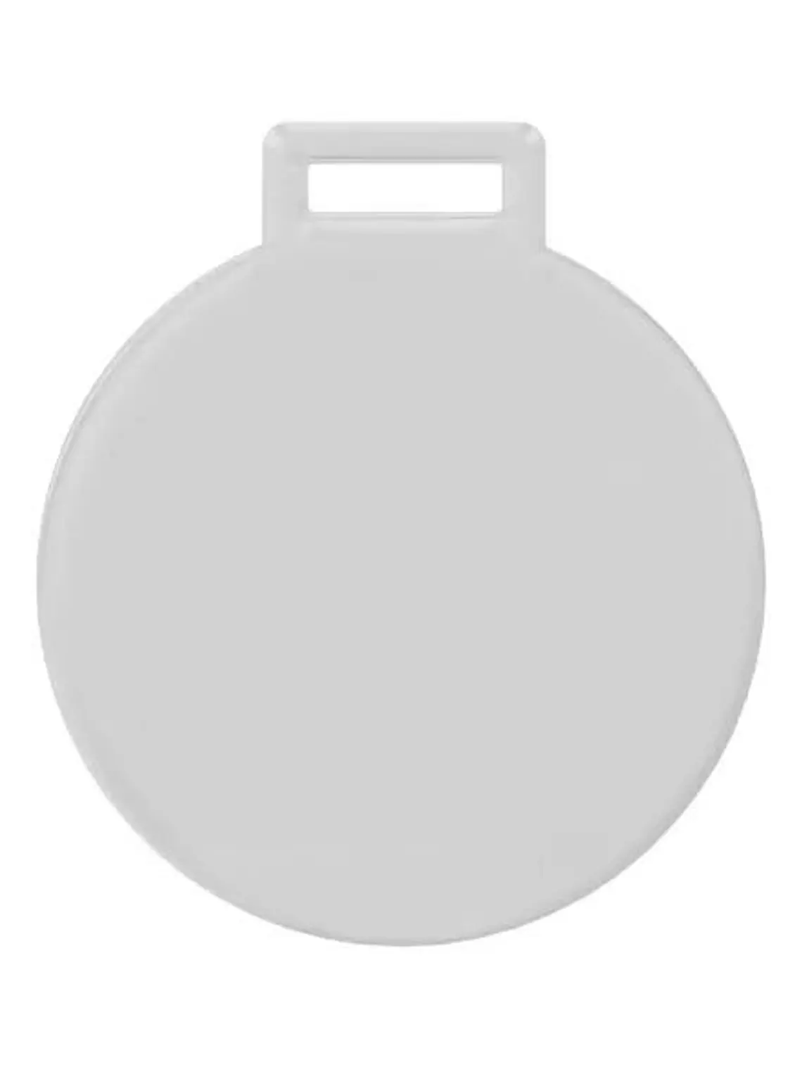 medalla acrilico blanco 2