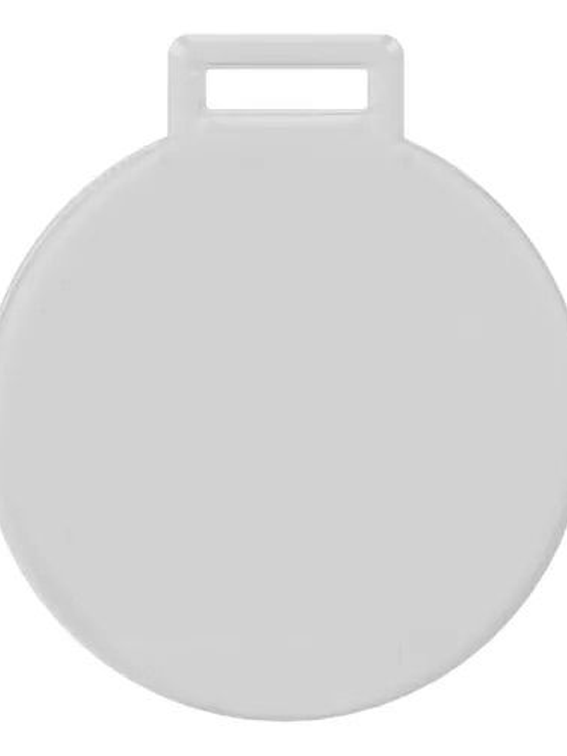 medalla acrilico blanco 2