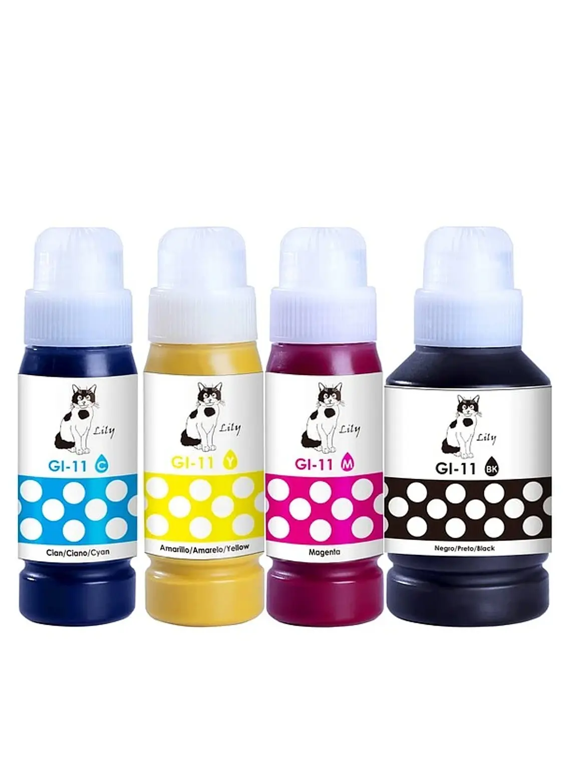 TINTAS ALTERNATIVAS CANON 4 COLORES 1