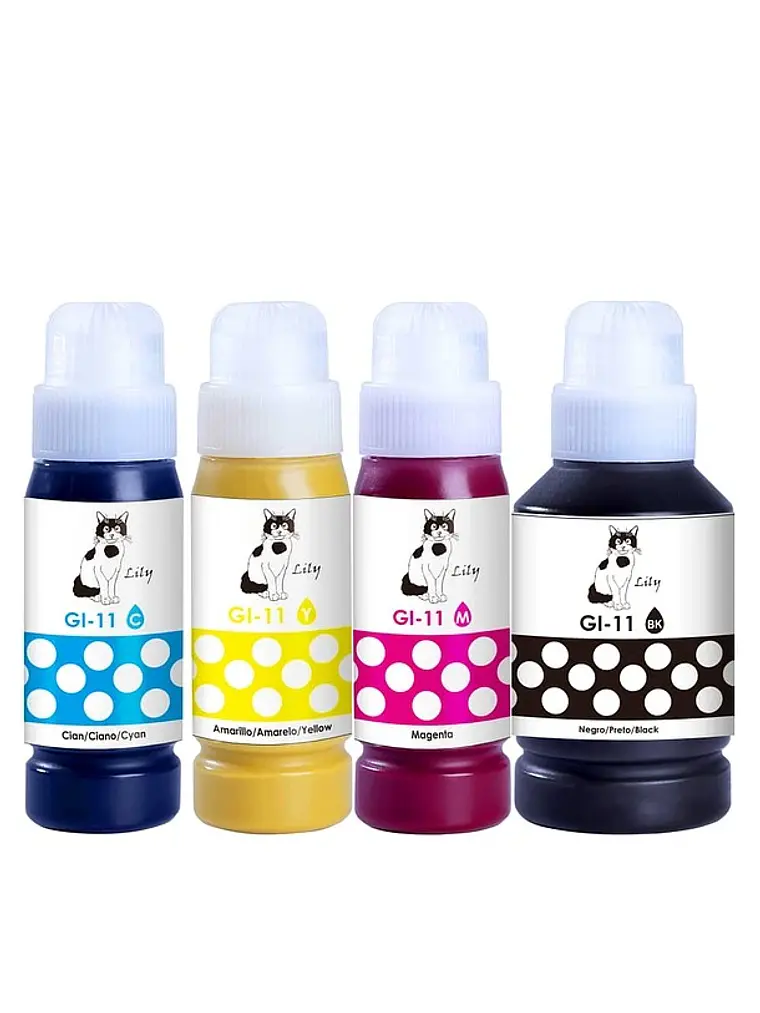 TINTAS ALTERNATIVAS CANON 4 COLORES 1