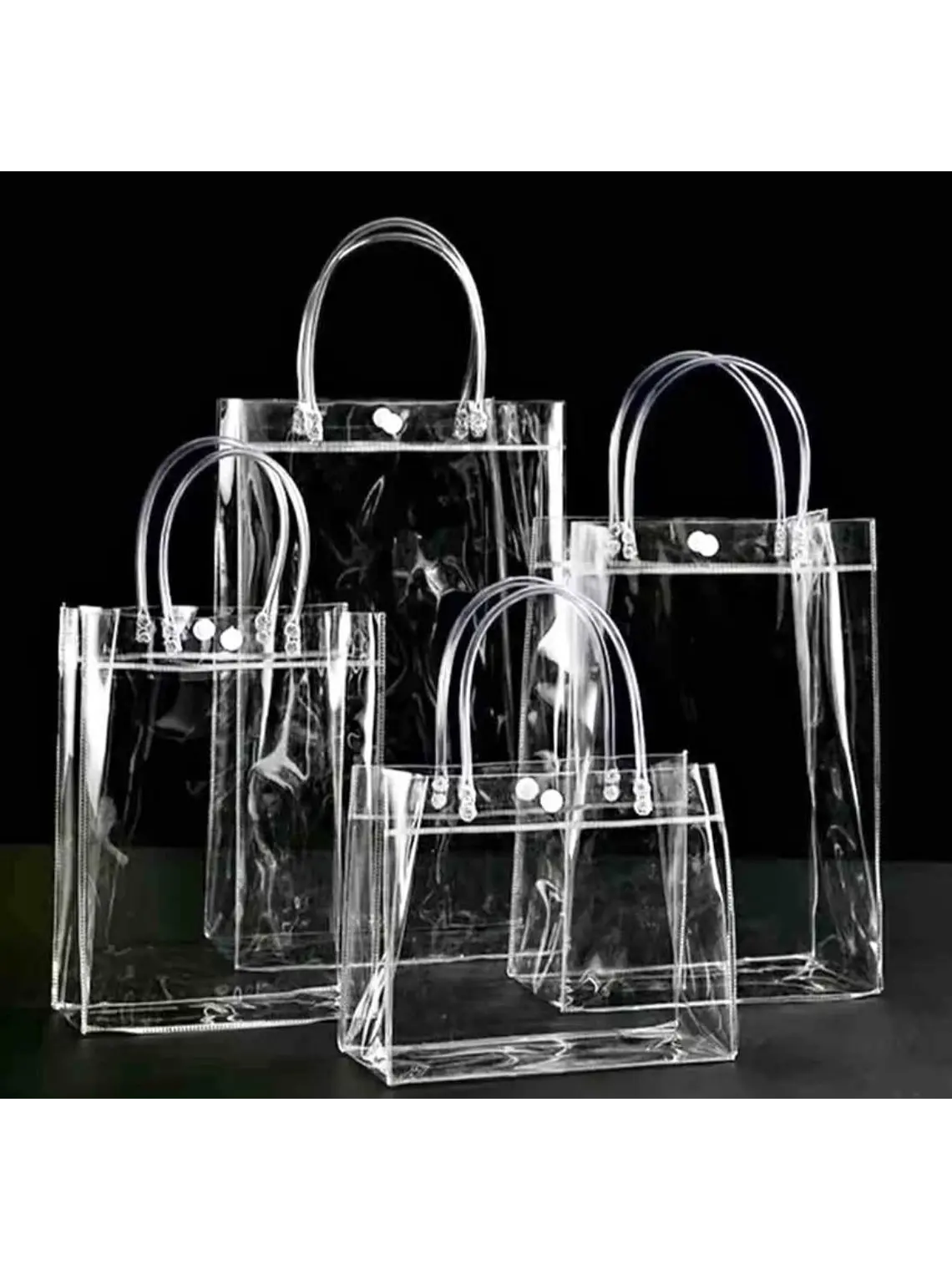 10 Bolsas transparente PVC 1