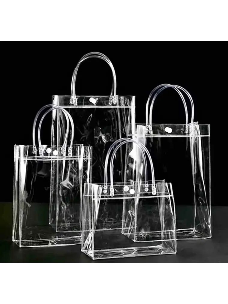 10 Bolsas transparente PVC 1