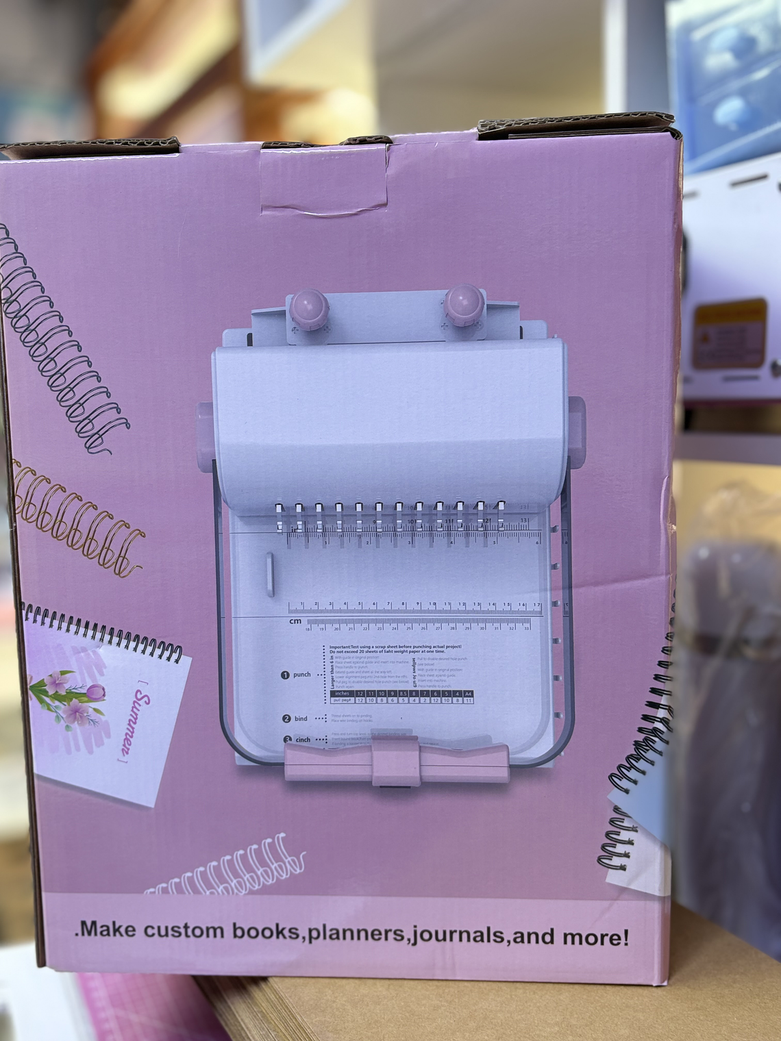 Encuadernadora cinch lily  3