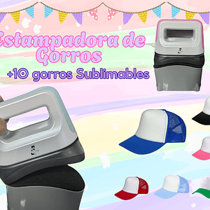 Estampadora de gorros mini 