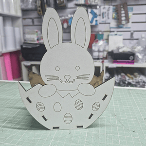 Canasta conejito mdf