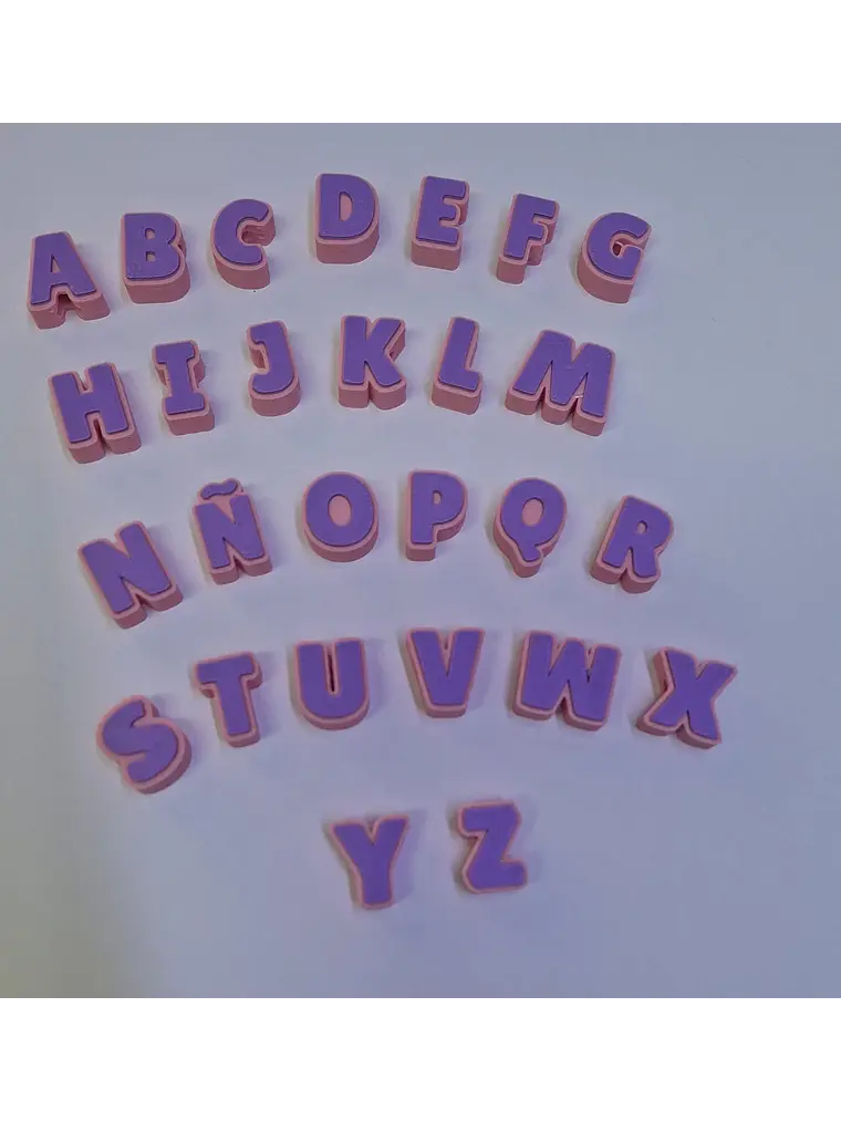 Letras 3D ( 81 letras )  3