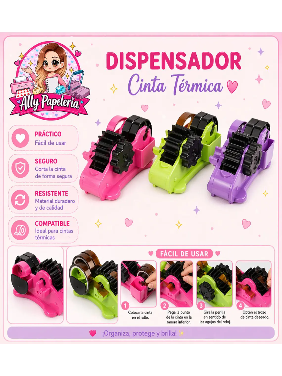DISPENSADOR DE CINTA TERMICA  1