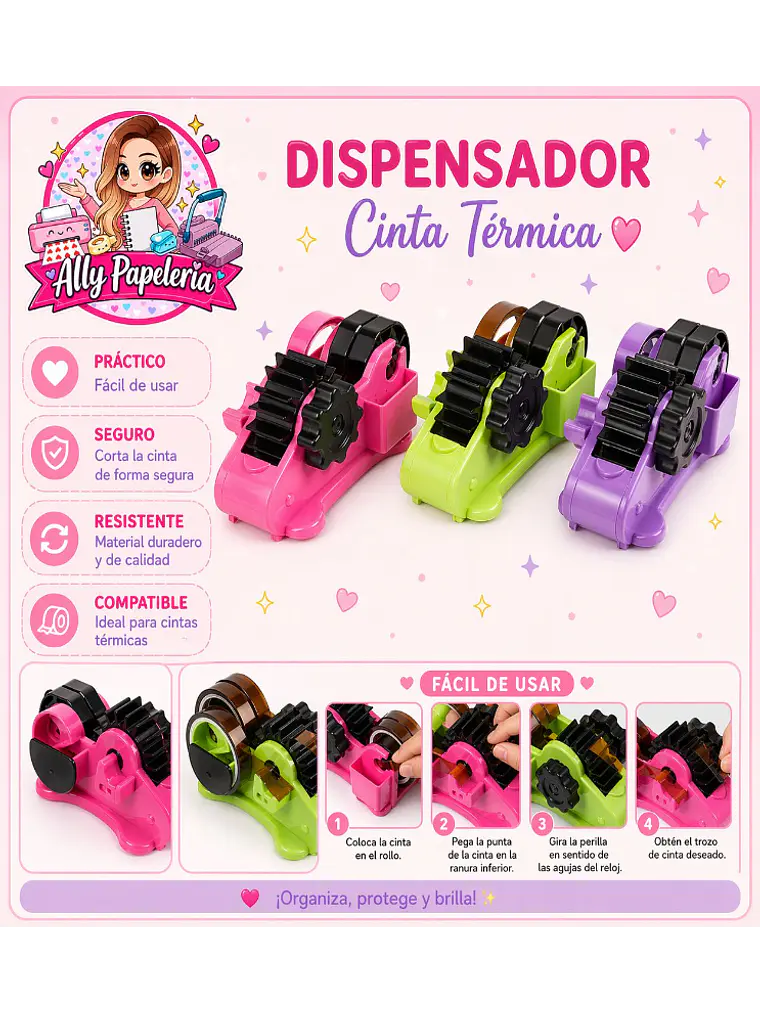 DISPENSADOR DE CINTA TERMICA  1