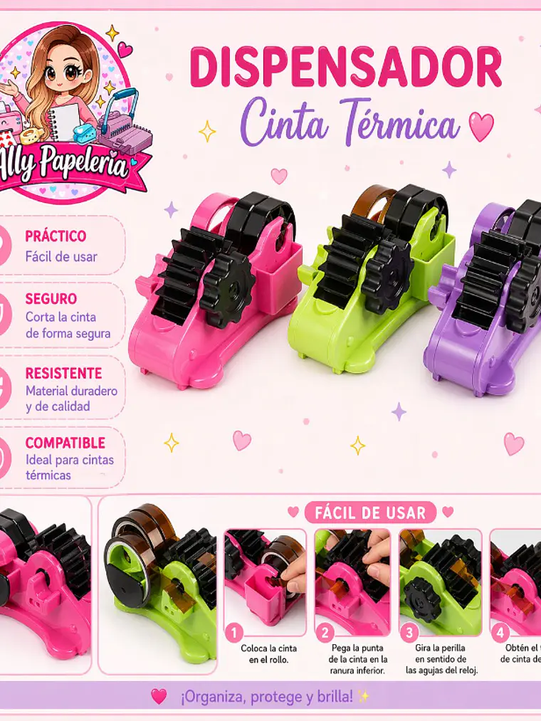 DISPENSADOR DE CINTA TERMICA  1