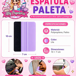 ESPATULA - PALETA CON FIELTRO