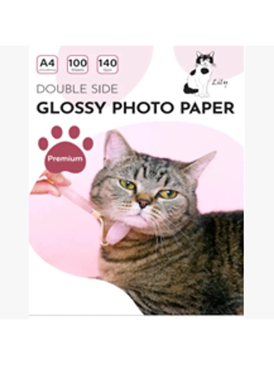 PAPEL FOTOGRAFICO GLOSSY DOBLE CARA  140 GRS A4 1