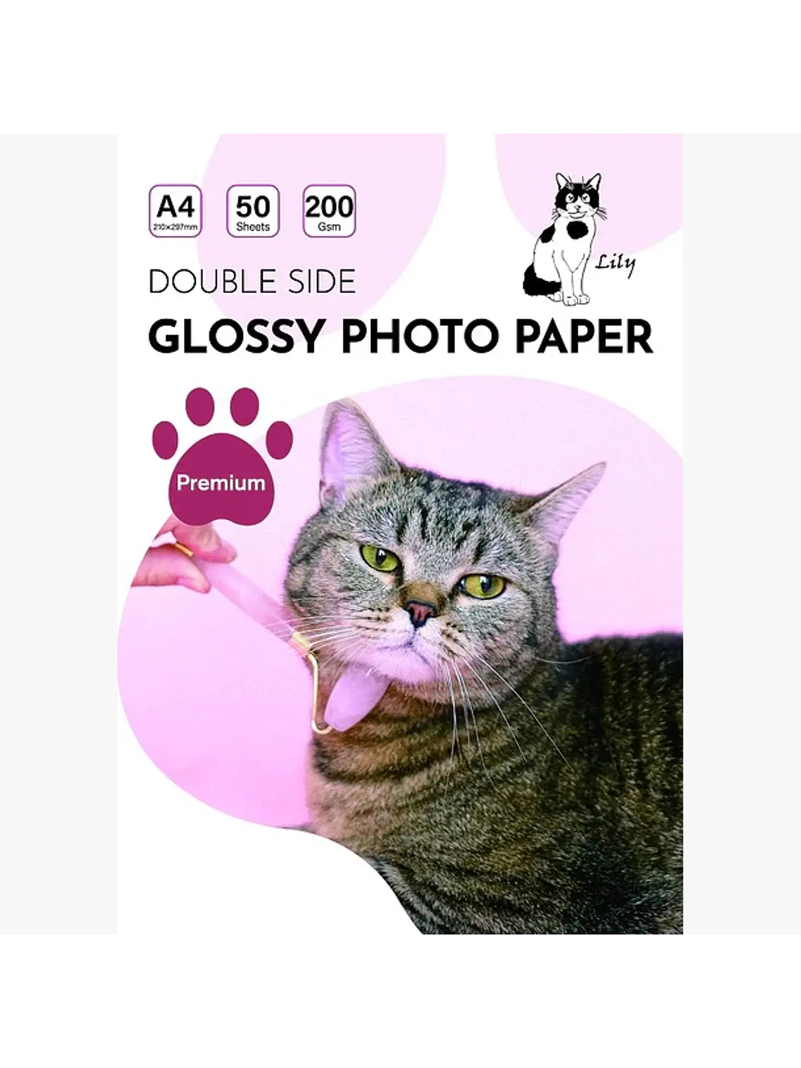 PAPEL FOTOGRAFICO GLOSSY DOBLE CARA  200 GRS A4 1