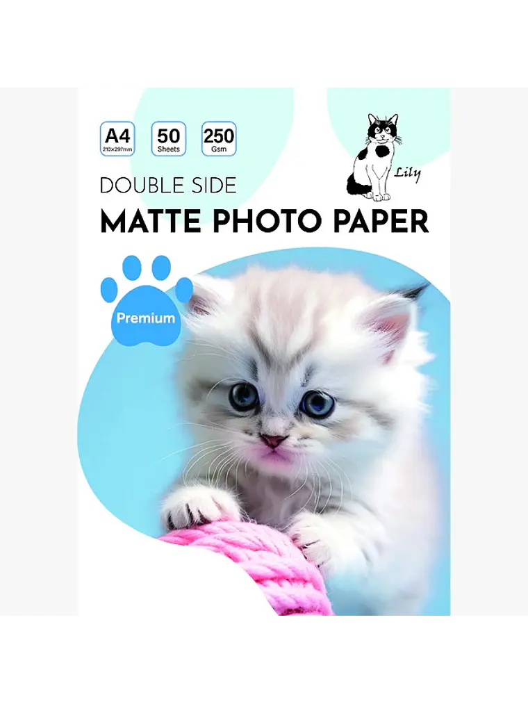 Papel fotográfico mate A4 3
